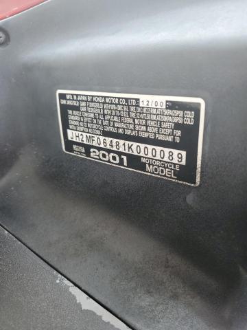 2001 HONDA NSS250 A JH2MF06481K000089