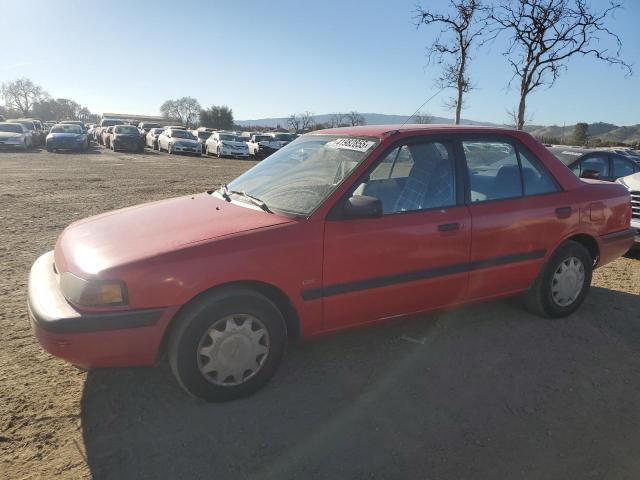 MAZDA PROTEGE DX 1994 red  gas JM1BG2243R0757150 photo #1