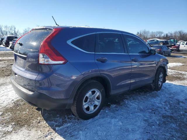 HONDA CR-V LX 2014 blue  gas 3CZRM3H35EG706342 photo #4