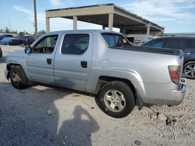 HONDA RIDGELINE 2007 silver crew pic gas 2HJYK162X7H500700 photo #3