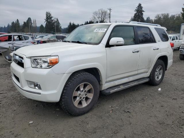 TOYOTA 4RUNNER SR 2013 white  gas JTEBU5JR9D5132332 photo #1