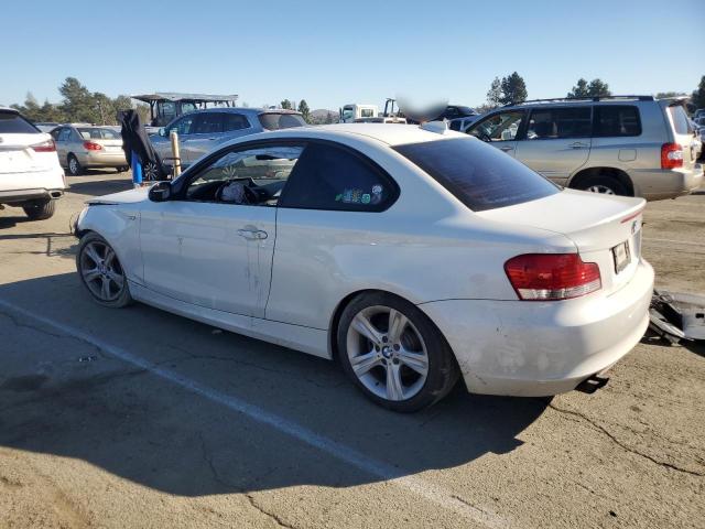 BMW 128 I 2009 white  gas WBAUP73559VK76054 photo #3