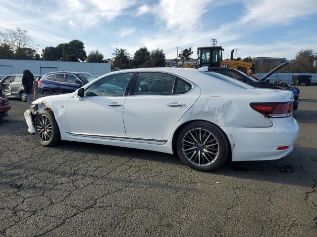 LEXUS LS 460 2016 white  gas JTHBL5EF3G5140145 photo #3