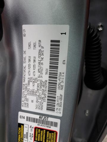 2019 TOYOTA TUNDRA CRE - 5TFDW5F15KX829590