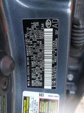 2015 TOYOTA COROLLA L 2T1BURHE7FC295551