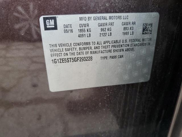 2016 CHEVROLET MALIBU LT - 1G1ZE5ST5GF293228