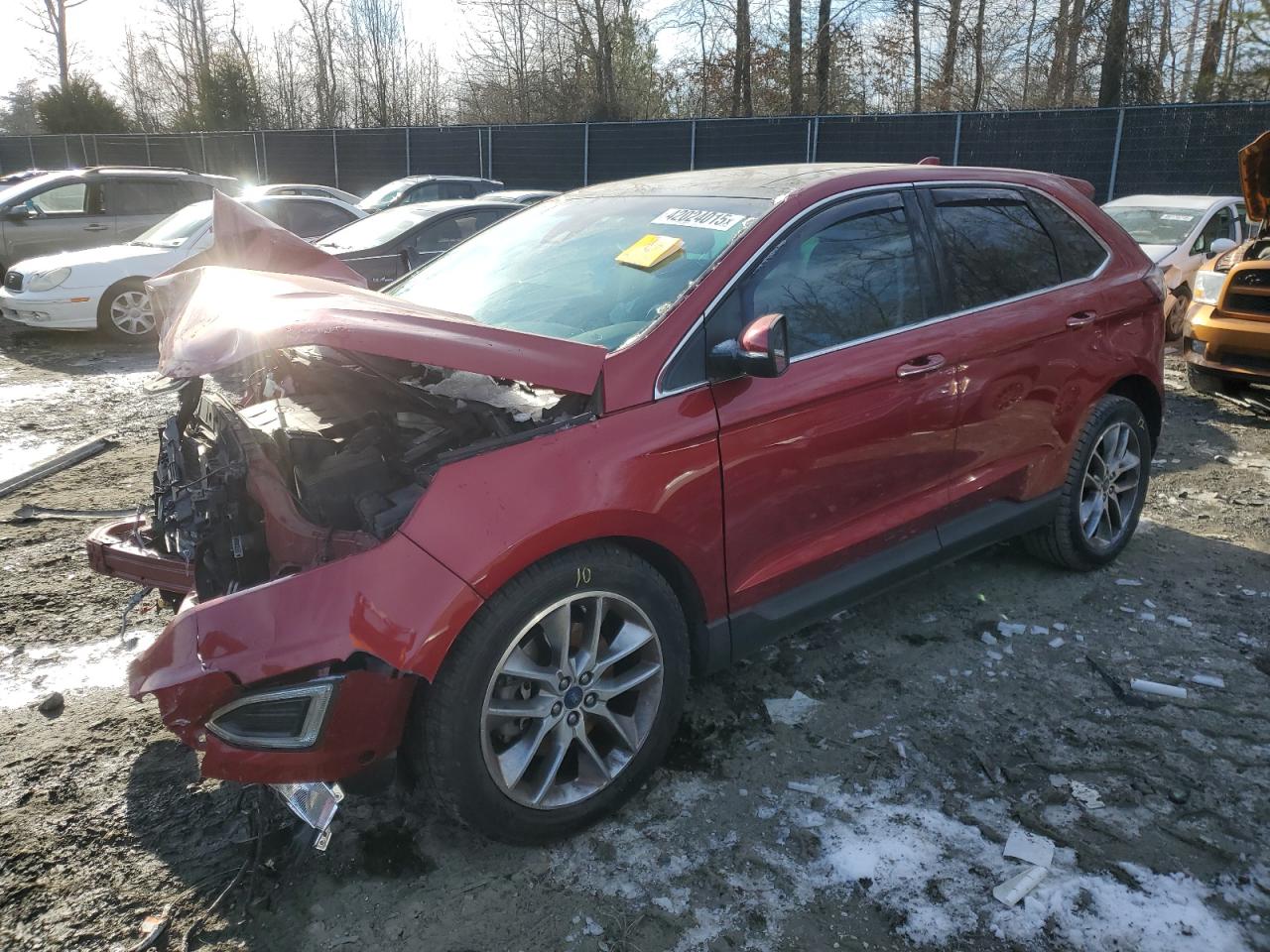  Salvage Ford Edge