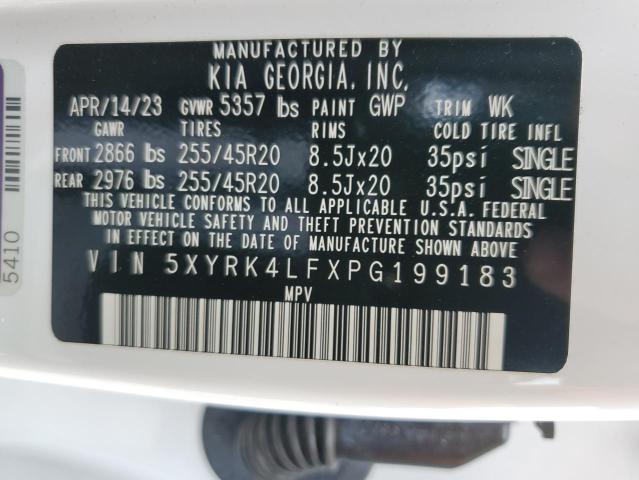 2023 KIA SORENTO SX - 5XYRK4LFXPG199183