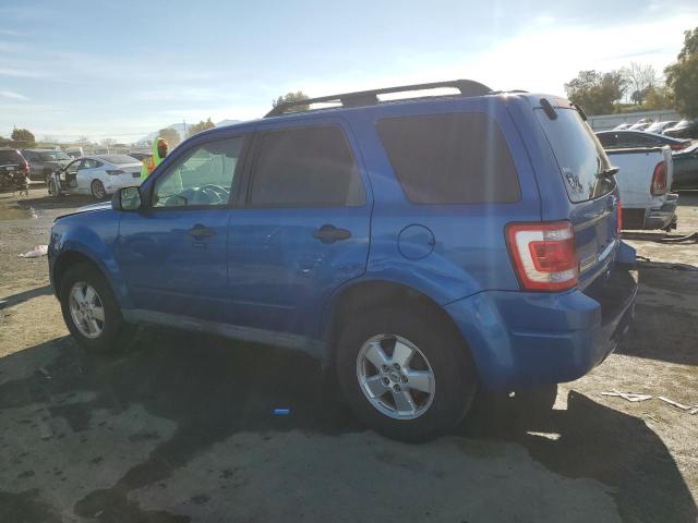 FORD ESCAPE XLT 2012 blue  flexible fuel 1FMCU0DG5CKC54655 photo #3