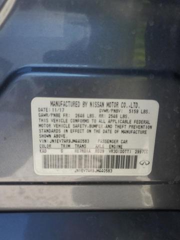2018 INFINITI Q50 LUXE - JN1EV7AR9JM440583