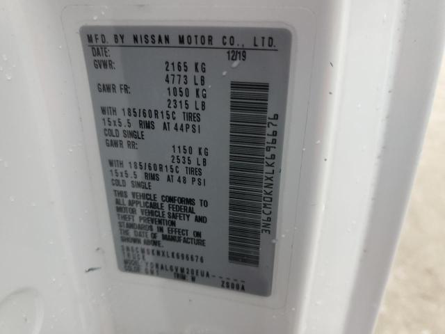 2020 NISSAN NV200 2.5S - 3N6CM0KNXLK696676