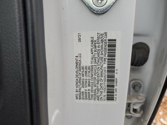 2021 HONDA ACCORD SPO - 1HGCV1F45MA072473