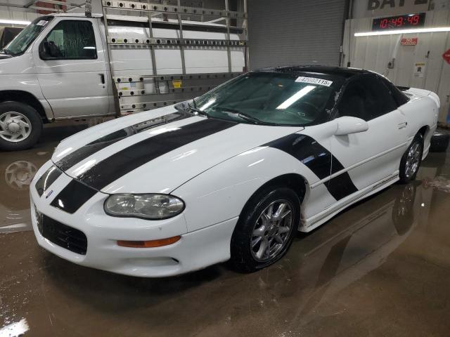 CHEVROLET CAMARO Z28 2002 white  gas 2G1FP22G022129460 photo #1