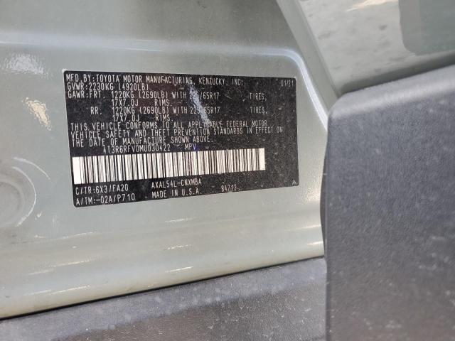 2021 TOYOTA RAV4 XLE - 4T3R6RFV0MU030422