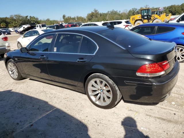 BMW 750 2007 black  gas WBAHN83567DT69388 photo #3