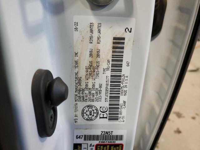 2023 TOYOTA TUNDRA CRE - 5TFJC5DB5PX015177