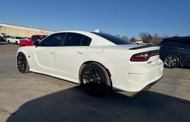 DODGE CHARGER SC 2021 white  gas 2C3CDXGJ0MH579599 photo #4