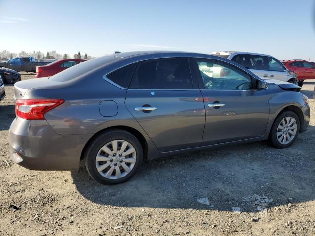 NISSAN SENTRA S 2017 gray  gas 3N1AB7AP6HL696917 photo #4