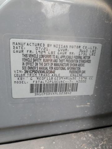 2021 NISSAN KICKS SR - 3N1CP5DVXML523842