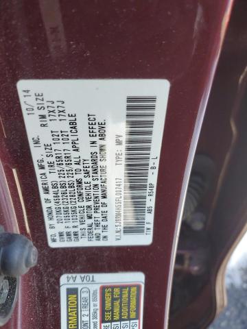 2015 HONDA CR-V EX 5J6RM4H55FL007417