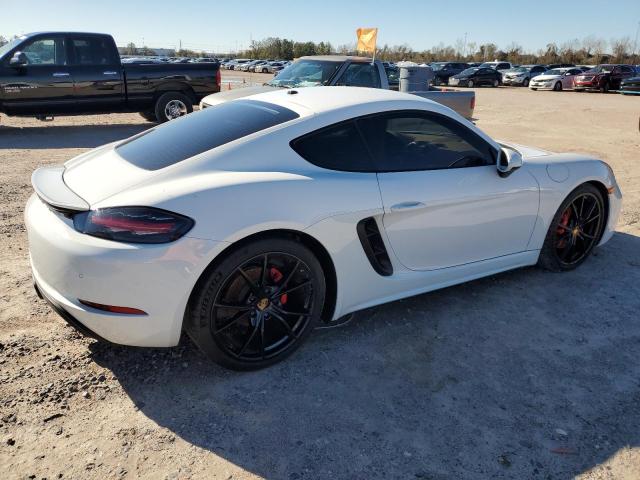 PORSCHE CAYMAN S 2017 white  gas WP0AB2A83HS285419 photo #4