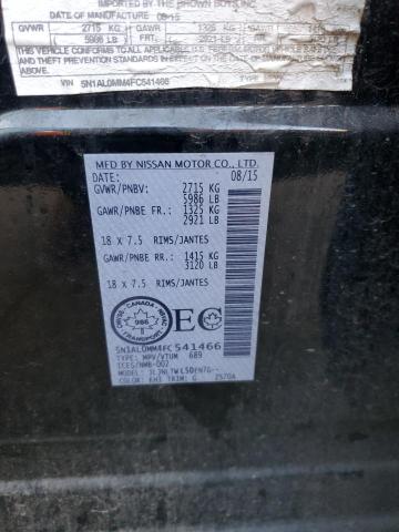 2015 INFINITI QX60 - 5N1AL0MM4FC541466