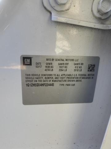 2017 CHEVROLET MALIBU PRE - 1G1ZH5SX4HF224445