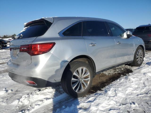 ACURA MDX TECHNO 2014 silver  gas 5FRYD4H46EB043349 photo #4