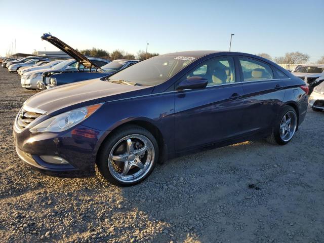 HYUNDAI SONATA GLS 2013 blue  gas 5NPEB4AC4DH781517 photo #1