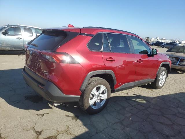 TOYOTA RAV4 XLE 2020 red  hybrid engine JTMRWRFV9LD072342 photo #4