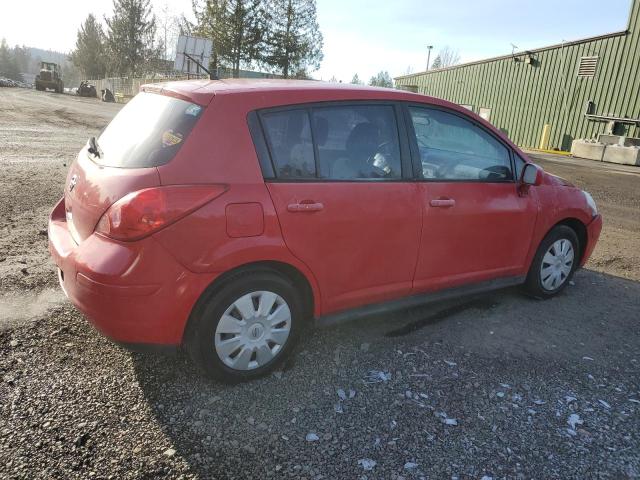 NISSAN VERSA S 2011 red hatchbac gas 3N1BC1CP1BL505956 photo #4