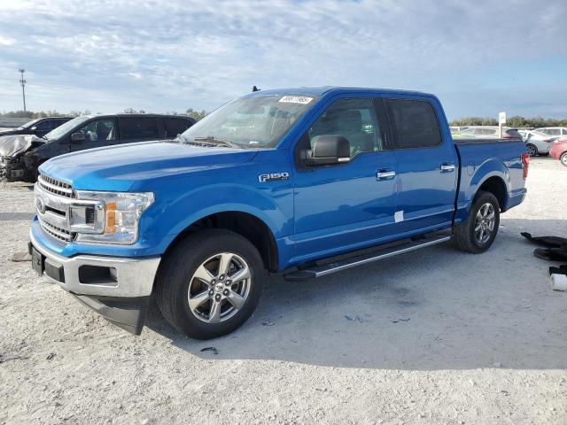 FORD F150 SUPER 2020 blue  Gasoline 1FTEW1CPXLFC46638 photo #1