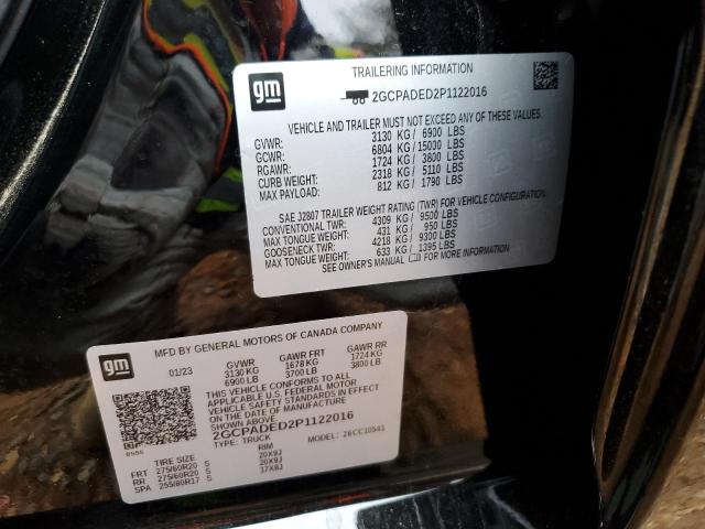 2023 CHEVROLET SILVERADO - 2GCPADED2P1122016