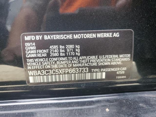 2015 BMW 320 I XDRI - WBA3C3C5XFP663733