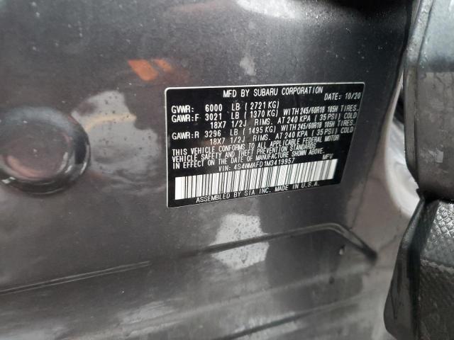 2021 SUBARU ASCENT PRE - 4S4WMAFD1M3419957