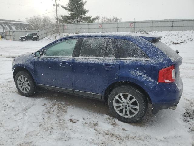 FORD EDGE SEL 2013 blue 4dr spor gas 2FMDK3JC3DBC48927 photo #3