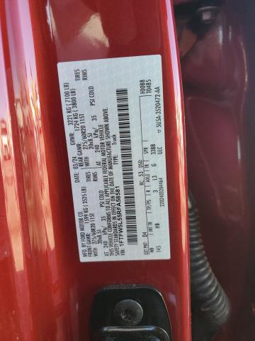2024 FORD F150 LARIA - 1FTFW5L55RFA58581