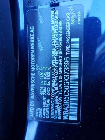 2016 BMW 435 XI WBA3R5C50GK373896