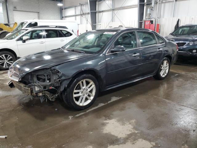 CHEVROLET IMPALA LTZ 2013 gray  gas 2G1WC5E37D1230204 photo #1