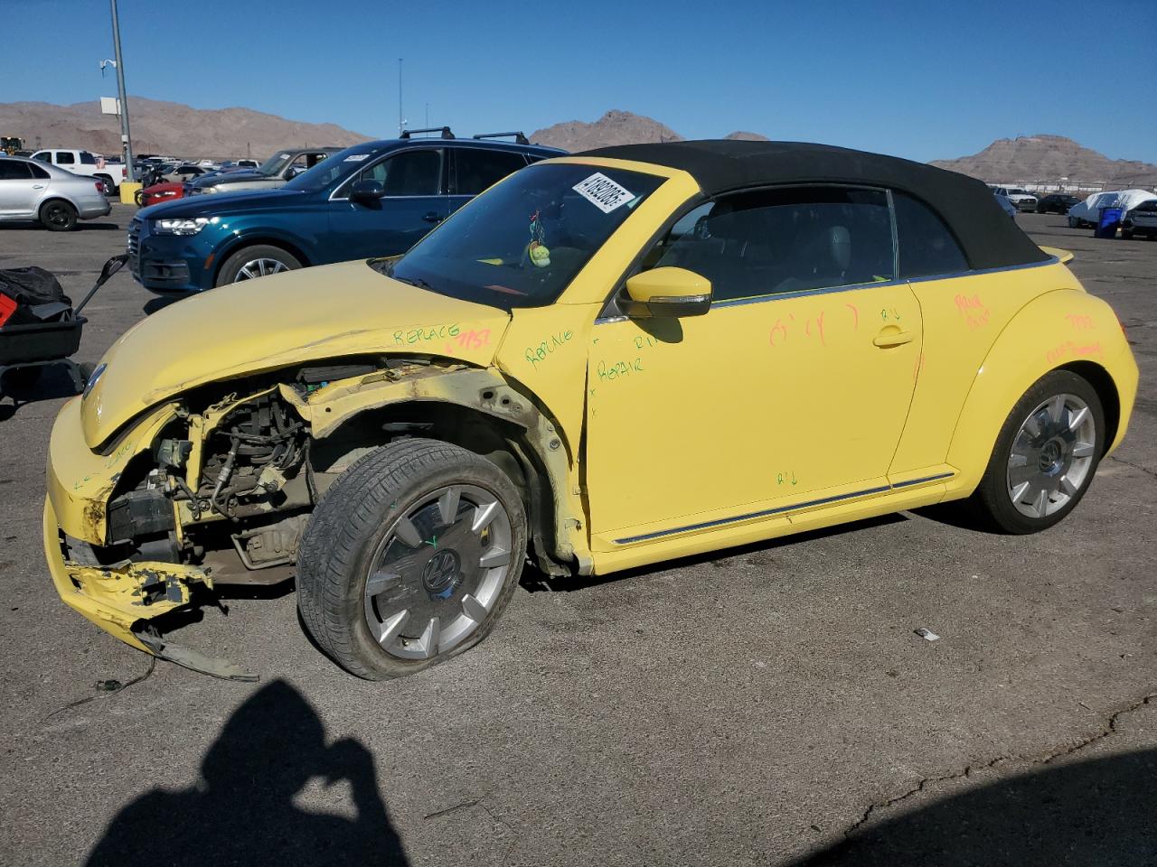  Salvage Volkswagen Beetle