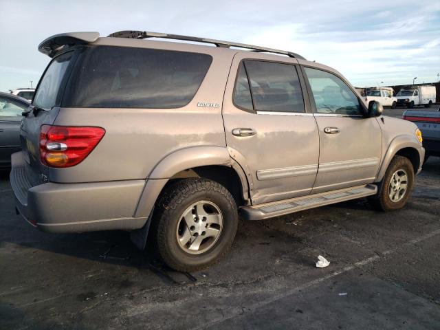 TOYOTA SEQUOIA LI 2001 gray  gas 5TDZT38A21S035120 photo #4