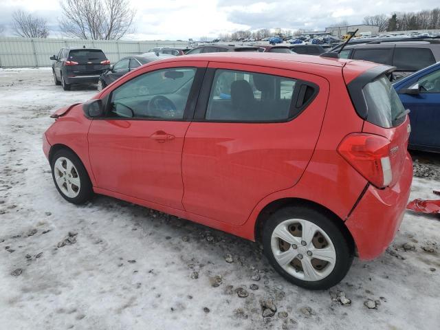 CHEVROLET SPARK LS 2019 red  gas KL8CB6SA6KC704147 photo #3