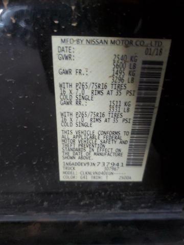 2018 NISSAN FRONTIER S - 1N6AD0EV9JN737941
