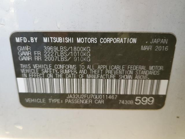 2016 MITSUBISHI LANCER ES - JA32U2FU7GU011467