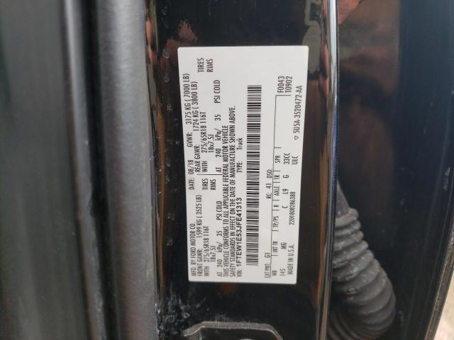 2018 FORD F150 SUPER - 1FTEW1E53JFE41313
