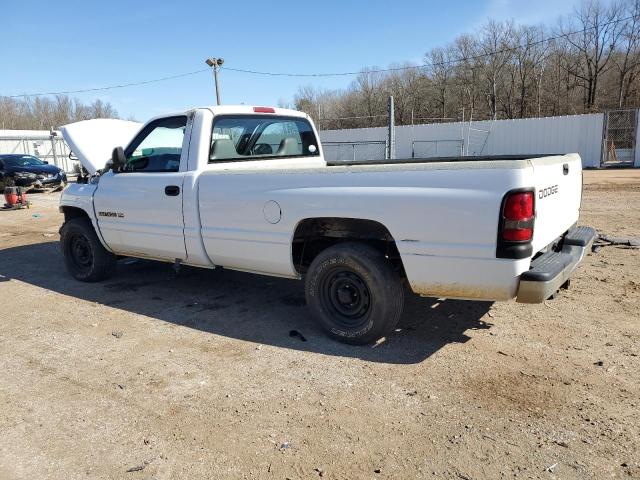 DODGE RAM 1500 2001 white pickup gas 1B7HC16X91S317916 photo #3