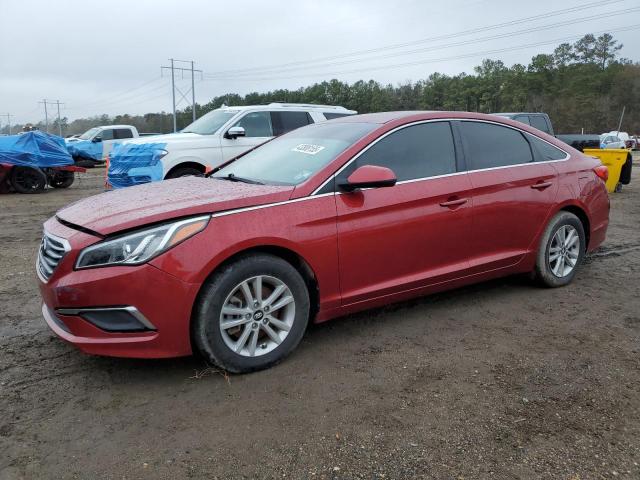 HYUNDAI SONATA SE 2015 red sedan 4d gas 5NPE24AF5FH121287 photo #1