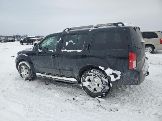 NISSAN PATHFINDER 2005 black  gas 5N1AR18W25C788242 photo #3