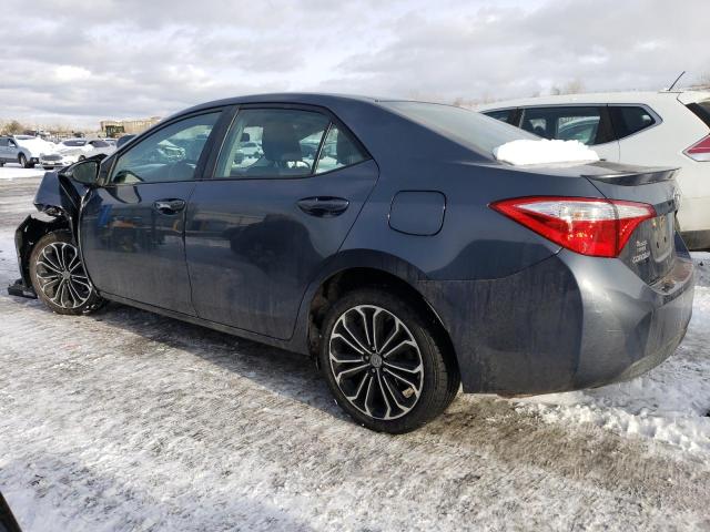 TOYOTA COROLLA L 2014 teal  gas 5YFBURHE2EP117321 photo #3