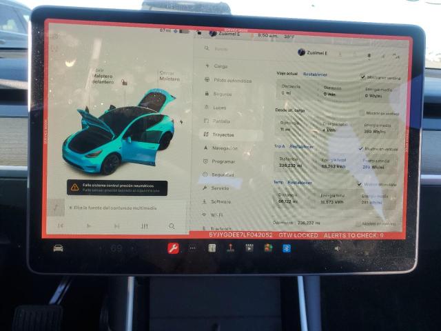 2020 TESLA MODEL Y - 5YJYGDEE7LF042052